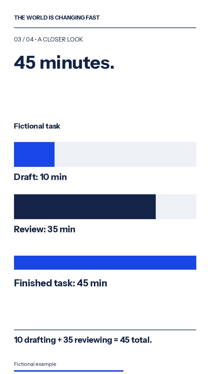 Count the review — animated explainer
